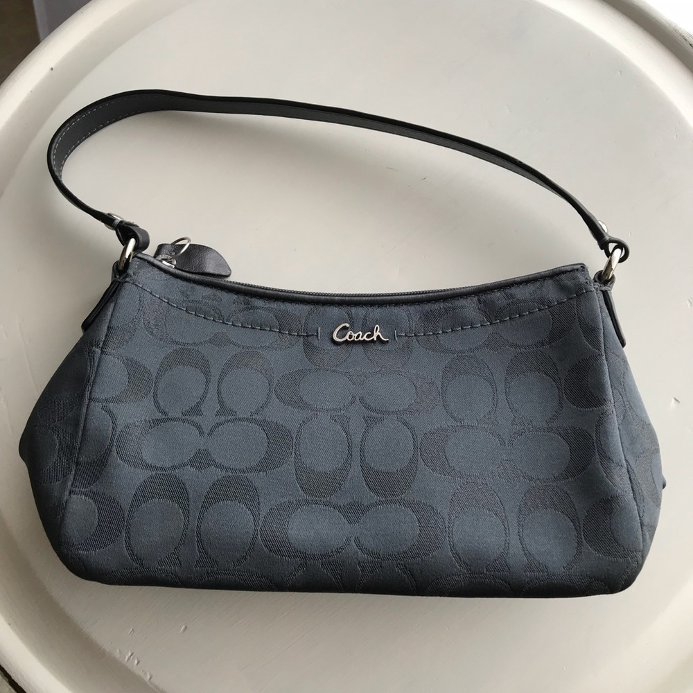 Black Coach Wristlet